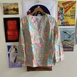 1990s Lilly Pulitzer Tunic, size S